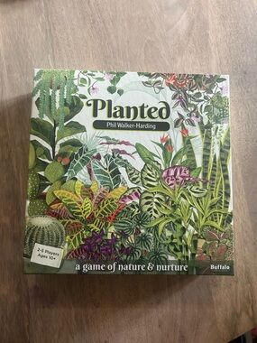 Buffalo David Bitton Planted Board Game - Green Botanical Artwork